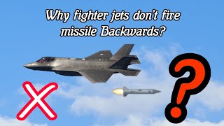 Why fighter jets dont fir missile Backwards why fighterjet missile facts planefacts [upl. by Ahtnama]