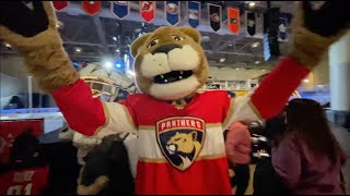 Florida Panthers Mascot Stanley C Panther The Magic of Mascotting [upl. by Carboni]