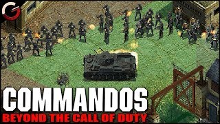 CAPTURE THE NAZI COLONEL Mission 5 Walkthrough  Commandos Beyond the Call of Duty Gameplay [upl. by Zebaj]