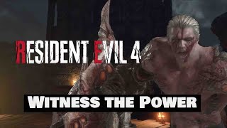 Resident Evil 4 Remake OST  Witness the Power Krauser Boss Theme Extended [upl. by Atwahs]