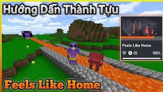 Hướng Dẫn Thành Tựu Feels Like Home  Minecraft PE Achievements  Loc Summer [upl. by Jeremiah]