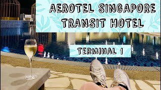 Aerotel Singapore A Resort Within The Airport 06122021RUBY WONDERS 💛 [upl. by Einafats]