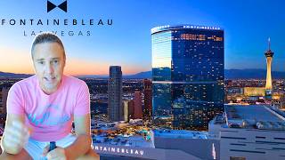 I Stay In The Newest Luxury Resort In Las Vegas  Fontainebleau Las Vegas [upl. by Neerroc]