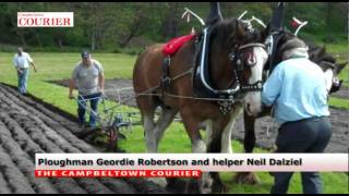 Largieside ploughing match Kintyre [upl. by Suirtemid331]