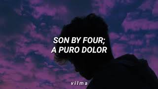 Son by four — A puro dolor letralyrics [upl. by Mildred]