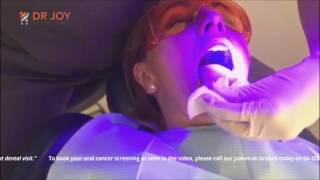 Oral Cancer Screening in Dubai  VELscope Machine  Dr Joy Dental Clinic  Dubai [upl. by Assirual73]