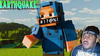 CaseOh Plays Minecraft Animation REACTION [upl. by Merlina]