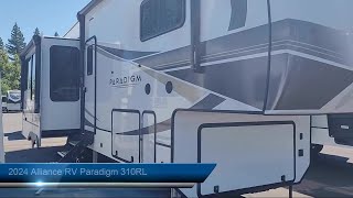 2024 Alliance RV Paradigm 310RL Sacramento Fairfield Rancho Cordova Yuba City San Francisco [upl. by Anrev]