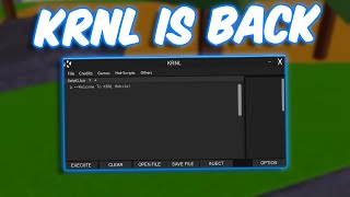 NEW Roblox quotRedeemerquot Krnl Executor For Pc  No Emulator 2024 [upl. by Jecon]