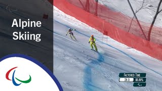 Noemi Ewa RISTAU  SuperG  PyeongChang2018 Paralympic Winter Games [upl. by Ateekan]