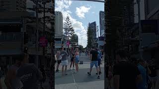 Surfers Paradise Walk  Gold Coast Australia Beach Front [upl. by Nnaacissej513]