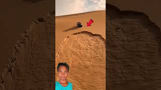 कार तो गया 😱 Rajasthan Offroding Car ytshorts viralvideo tredingshort [upl. by Swetiana761]