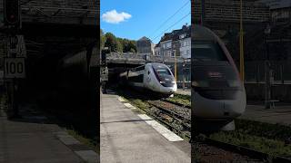 TGV Duplex sounds loud horn passing Boulogne Tintelleries TGV Train SNCF trainhorn [upl. by Iramo]