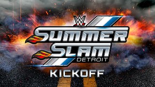 WWE SummerSlam Kickoff Aug 5 2023 [upl. by Klemperer126]