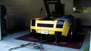 1005rwhp Heffner Lamborghini Gallardo TT dyno Vid [upl. by Corena]