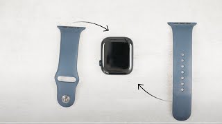 How to Attach Bands to Apple Watch Series 9 tutorial [upl. by Limemann963]