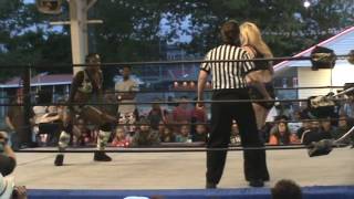 Vanity Vixsin Vs MJ Jenkins WWW Brockton Fair 792016 [upl. by Epifano212]