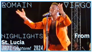 Romain Virgo Highlights From St Lucia Jazz Festival 2024 [upl. by Suchta]