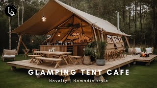 Glamping tent cafe designs [upl. by Sydney]