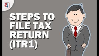 Steps to File Income Tax Return  ITR1 Form  FY 201718 amp AY 201819 [upl. by Courtnay531]