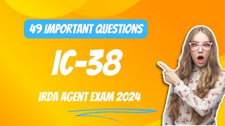 49 Crucial Questions for Lic NIC Insurance Advisor Exam [upl. by Alexander]