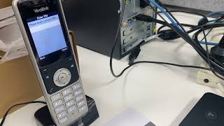 How to pair a Yealink W67P DECT handset to base station [upl. by Scribner]