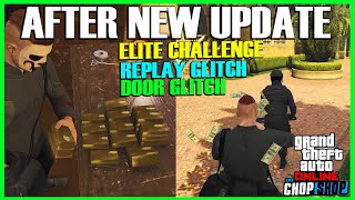 After New Update Replay Glitch Door Glitch The Elite Challenge in Cayo Perico Heist GTA Online [upl. by Rann]