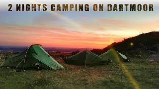 Wild Camping on Dartmoor  2 Night Micro Adventure [upl. by Salba]