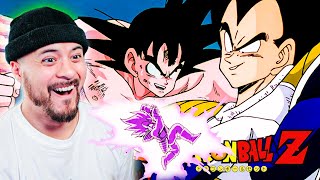 🐉 ¡PELEAS ÉPICAS DEL FRIKISMO ¡GOKU VS VEGETA  REWATCH DRAGON BALL Z SAGA SAYAYIN 05  REACCIÓN [upl. by Ruben681]