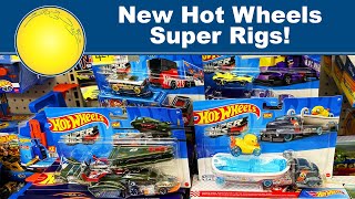 TOY HUNT  New Hot Wheels Super Rigs [upl. by Erastes779]