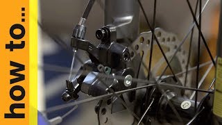 How To Adjust Mechanical Disc Brakes  Halfords UK [upl. by Dorine]