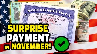 🔥 November Surprise Double Payments for SSI Recipients Explained 💸🗓️ [upl. by Nylg]