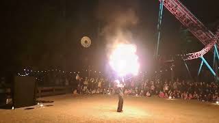 Freizeitpark Plohn  Feuershow Mittsommernacht [upl. by Ahron896]