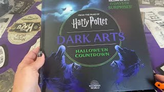 Unboxing Halloween Countdown Calendar  Harry Potter Dark Arts [upl. by Menard758]