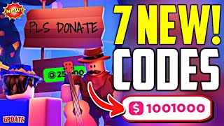 ⚠️April FOOLS💥⚠️PLS DONATE REDEEM CODES 2024  PLS DONATE CODES [upl. by Nowtna]