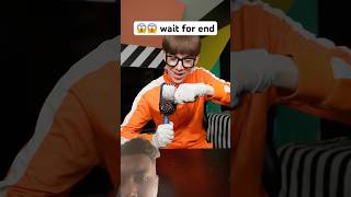 😱😱 wait for end funny hairbrush challenge amazinghacks cleaningbrush viralvideo shorts [upl. by Aisitel]