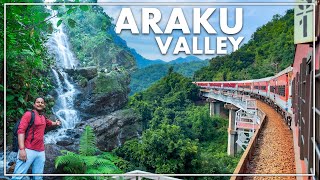 Visakhapatnam to Araku Valley Train Journey  Araku Tourist Places  Borra Caves  Katiki Falls [upl. by Mars]