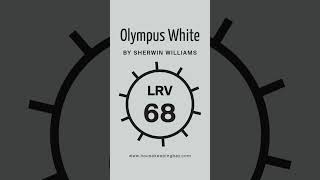 Olympus White SW 6253  White Paint  Coordinating Colors Trim Colors That Go With amp Undertones [upl. by Yffub664]