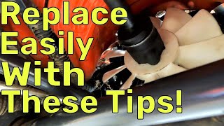 Kubota BX HST Cooling Fan  25 Replacement Howto Tips Tricks amp Tools Needed Tuesday Tractor Tip [upl. by Aihsenek]