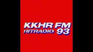 KKHR HITRADIO 93 Los Angeles station profile composite mid 80s [upl. by Llenrag277]