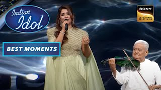 Indian Idol S13  Shreya और Pyarelal जी का quotEk Pyar Ka Naghma Haiquot पर एक Special Act  Best Moments [upl. by Ailev]