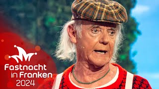 Klaus KarlKraus als Kioskbesitzer  Fastnacht in Franken 2024  BR Kabarett amp Comedy [upl. by Dawson615]