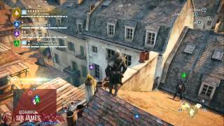 Assassin’s Creed Unity  All Sync Point Locations CoOp Skill Upgrades  The Food Chain [upl. by Dloreh]