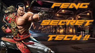 Feng SECRET Backturned technique Tutorial  TEKKEN 8 [upl. by Shreve959]