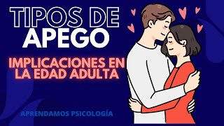 Qué Tipos de Apego existen y cómo Afectan al Adulto [upl. by Anihpled749]