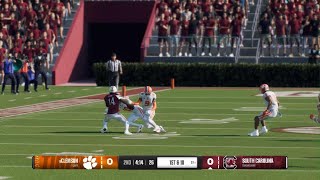 College Football 25  Clemson vs South Carolina  NCAA Gameplay PS5 [upl. by Kenneth]