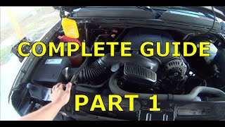 How to replace lifters and head gaskets on a Chevy 53 Vortec LS engine COMPLETE GUIDE  Part 1 [upl. by Laohcin]