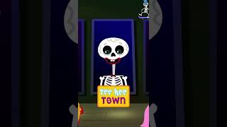 Le grand jeu de visage de squelette partie 3 shorts spooky skeleton [upl. by Assiled]