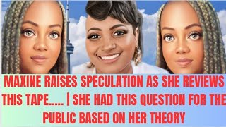 MAXINE HAD THIS QUESTION FOR THE PUBLIC BASED ON HER THEORY [upl. by Pietra559]