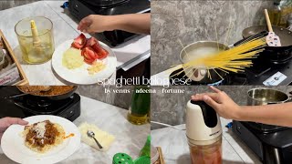 spaghetti bolognese recipe 🍝✨  step by step [upl. by Burt]